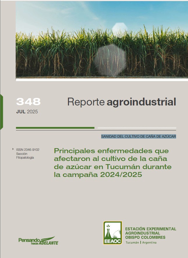Tapa Reporte Agroindustrial - 348 (Jul 2025)